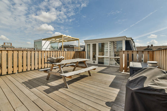 wooden terrace