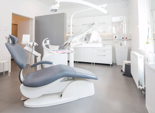 dental clinic office with chair