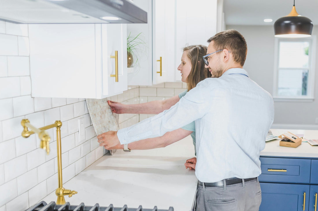 couple buying a home
